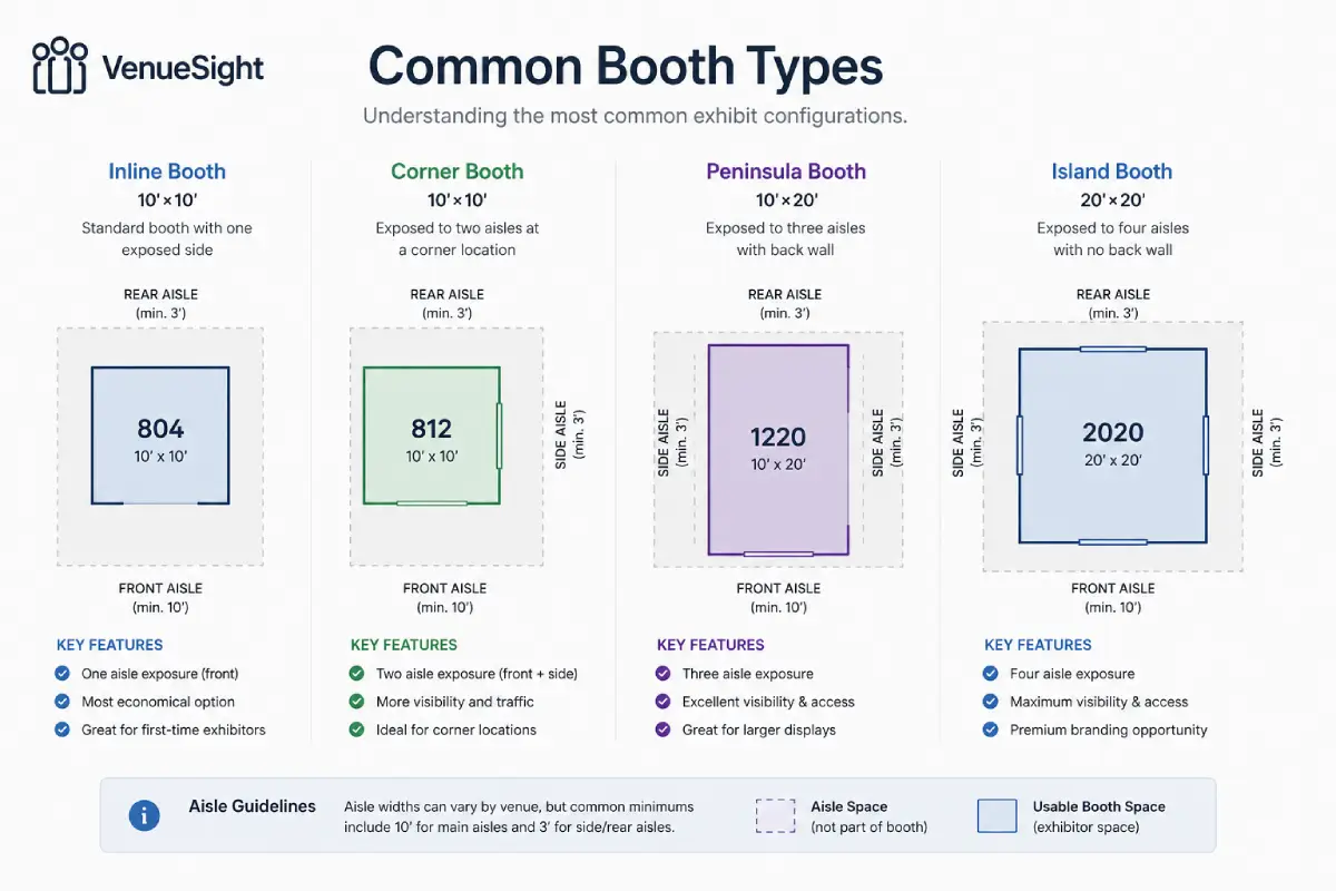 Row Booth Trade Show Floor Plan Design Guide: Layout, Traffic Flow & Exhibitor ...